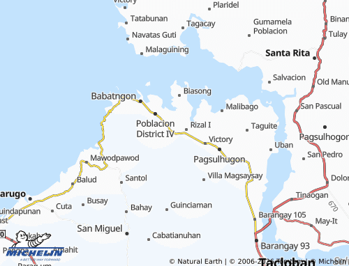 MICHELIN Rizal II map - ViaMichelin