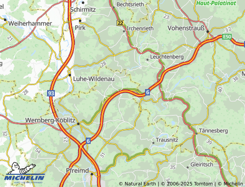 Mapa MICHELIN Deindorf - ViaMichelin