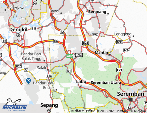 MICHELIN-Landkarte Taman Semarak Nilai - ViaMichelin