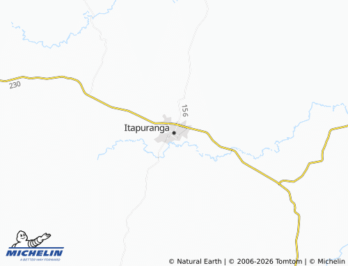 Mappa MICHELIN Itapuranga - ViaMichelin