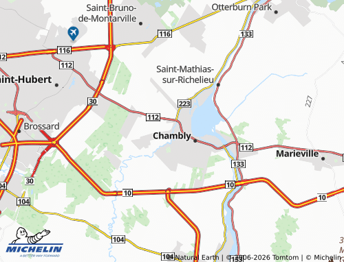 MICHELIN-Landkarte Carignan - ViaMichelin