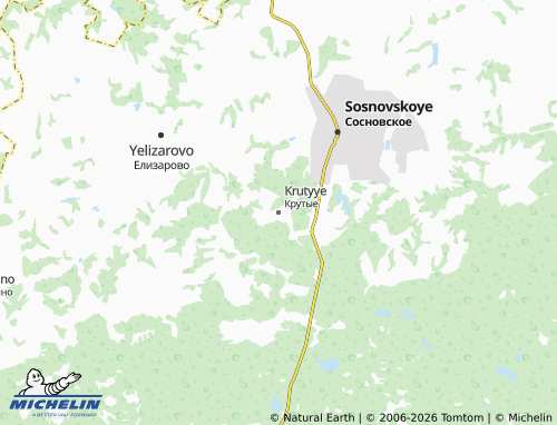 MICHELIN-Landkarte Krutyye - ViaMichelin