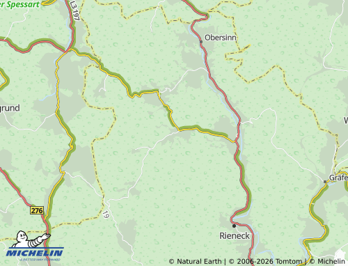 MICHELIN Fellen map - ViaMichelin