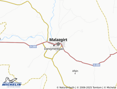 MICHELIN Mengüçgazi map - ViaMichelin