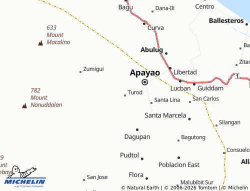 MICHELIN Turod map - ViaMichelin