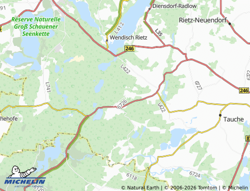 Kaart MICHELIN Möllendorf - ViaMichelin