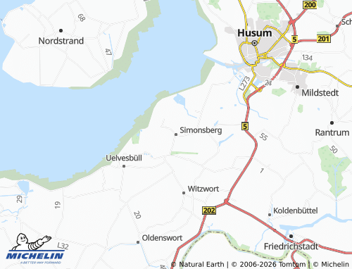 MICHELIN Simonsberg map - ViaMichelin