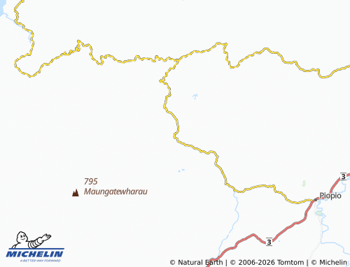 Mapa MICHELIN Mangaotaki - ViaMichelin