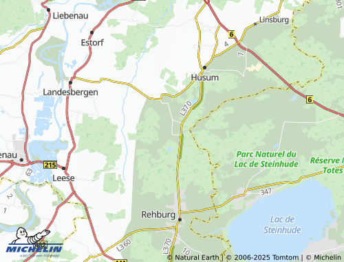 MICHELIN-Landkarte Brokeloher Mühle - ViaMichelin