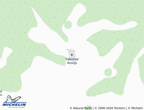 MICHELIN-Landkarte Yakonur - ViaMichelin