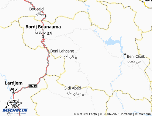 MICHELIN Bani Lahasan map - ViaMichelin