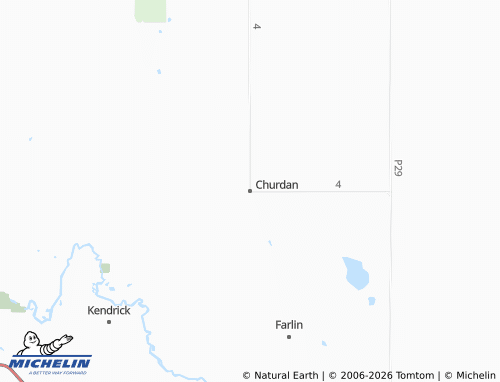Mappa MICHELIN Churdan - ViaMichelin