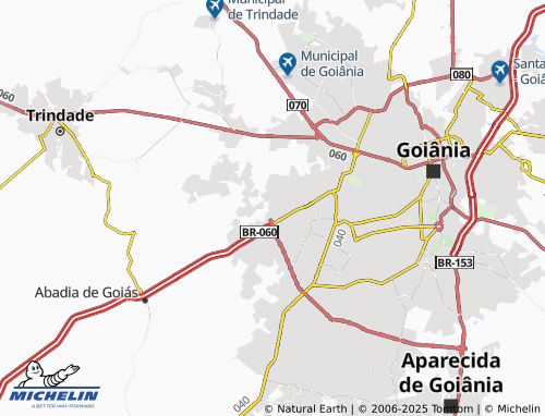 MICHELIN Parque Paraíso map - ViaMichelin