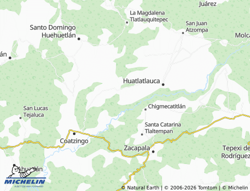 Mapa MICHELIN Coacuacán - ViaMichelin