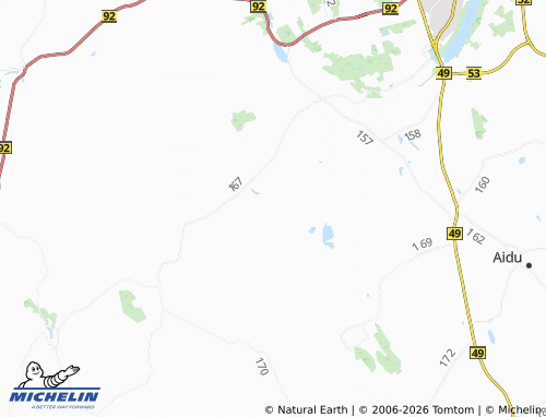 Mappa MICHELIN Turva - ViaMichelin