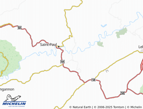 MICHELIN Castlewood map - ViaMichelin