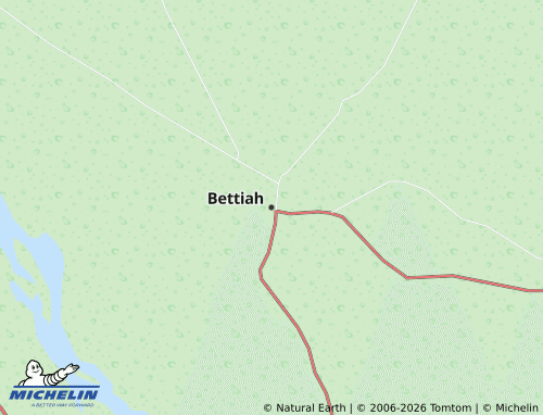 MICHELIN Bettiah map - ViaMichelin
