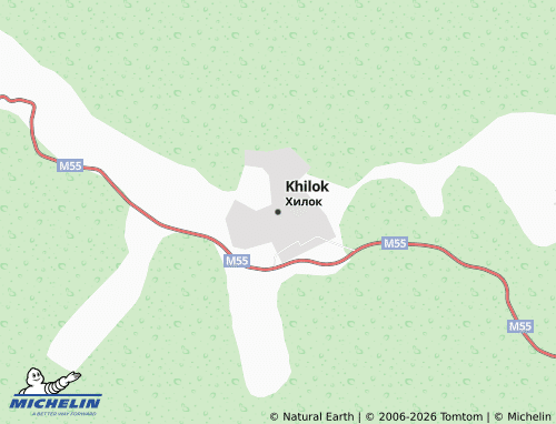 MICHELIN-Landkarte Khilok - ViaMichelin