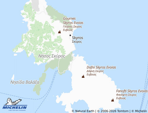MICHELIN Achilli map - ViaMichelin