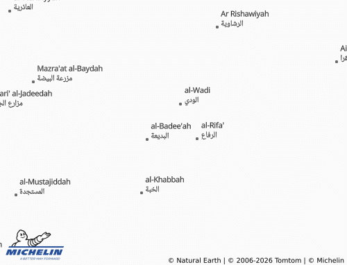 MICHELIN-Landkarte al-Faqqarah - ViaMichelin