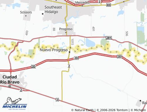 Mappa MICHELIN Benito Candanoza - ViaMichelin