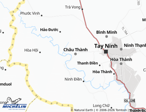 Mapa MICHELIN Trí Bình - ViaMichelin