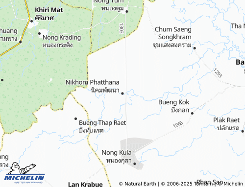 MICHELIN Nikhom Phatthana map - ViaMichelin