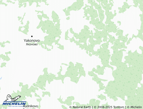 MICHELIN Bol'shoye Vishen'ye map - ViaMichelin