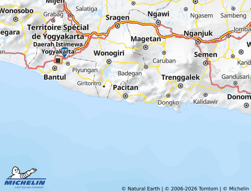 MICHELIN-Landkarte Pacitan - ViaMichelin