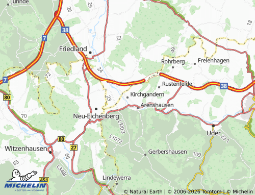 Mappa MICHELIN Kirchgandern - ViaMichelin