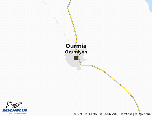 Mappa MICHELIN Urmia - ViaMichelin