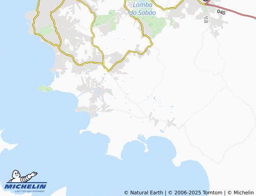 MICHELIN Lageado map - ViaMichelin