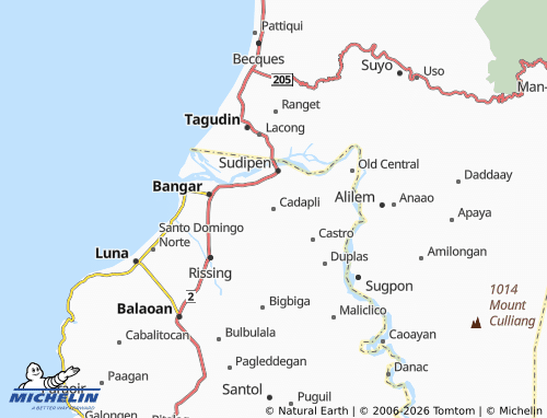 MICHELIN Cadapli map - ViaMichelin