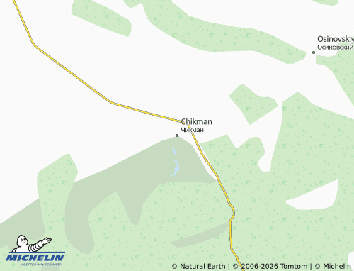 MICHELIN-Landkarte Chikman - ViaMichelin