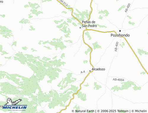 MICHELIN-Landkarte El Fontanar de las Viñas - ViaMichelin