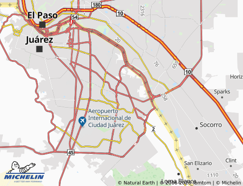 MICHELIN Rincones de Satélte map - ViaMichelin
