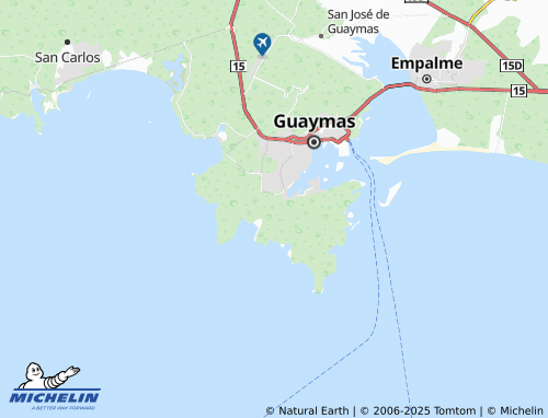 MICHELIN 23 de Noviembre map - ViaMichelin