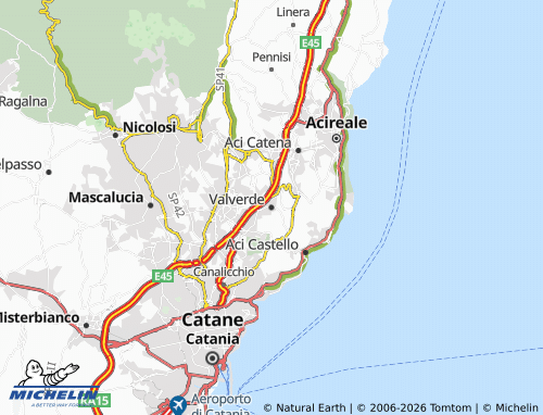 MICHELIN Valverde map - ViaMichelin