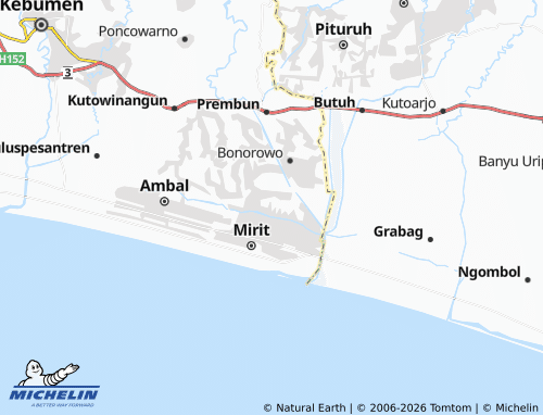 Mapa MICHELIN Patukrejomulyo - ViaMichelin