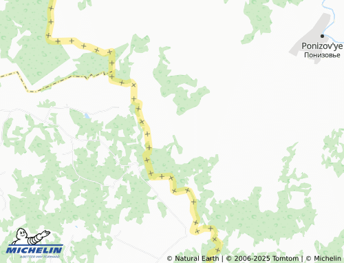 MICHELIN Rod'kino map - ViaMichelin