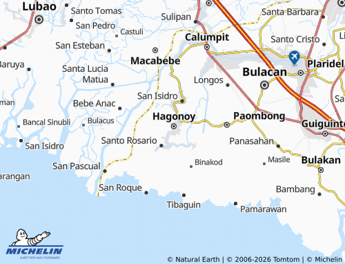 MICHELIN San Jose map - ViaMichelin