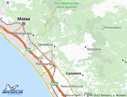 MICHELIN Gallena map - ViaMichelin