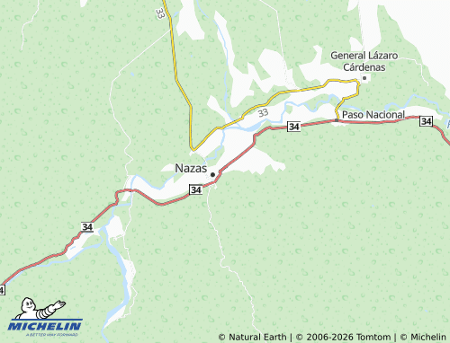 Mapa MICHELIN De Abajo - ViaMichelin
