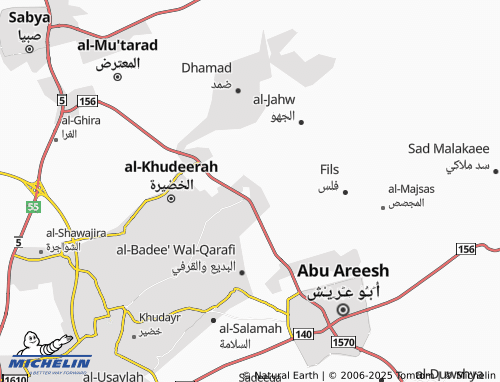 MICHELIN Al Qamri map - ViaMichelin