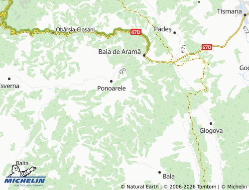 MICHELIN Gărdăneasa map - ViaMichelin