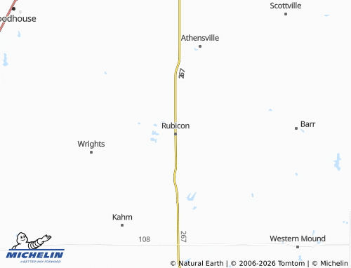 Mappa MICHELIN Rubicon - ViaMichelin
