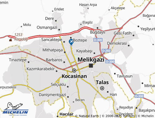 MICHELIN Yakut map - ViaMichelin