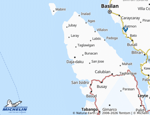 MICHELIN Daja-daku map - ViaMichelin