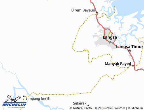 MICHELIN Kemuning Hulu map - ViaMichelin