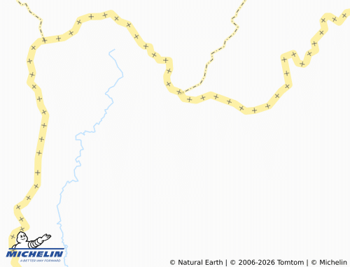 Mappa MICHELIN Yanga-Pompe - ViaMichelin